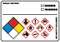 Write-On GHS And NFPA Label
