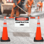 Danger Construction Area Sign