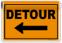 Detour Sign