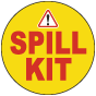 Spill Kit Floor Sign
