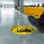 Designated Forklift Parking Floor Sign