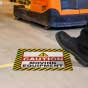 Caution Moving Equipment Floor Sign