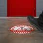 Keep Area Clear Do Not Block Floor Sign