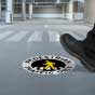 Pedestrian Traffic Only Floor Sign