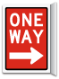 One Way Sign