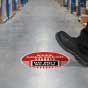 Keep Area Clear Do Not Block Floor Sign