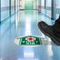 First Aid Floor Sign
