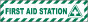 First Aid Station Floor Sign