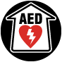 AED Floor Sign