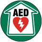 AED Floor Sign