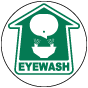Eye Wash Floor Sign