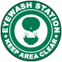 Eye Wash Station Floor Sign