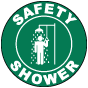 Safety Shower Floor Sign