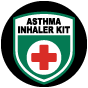 Asthma Inhaler Kit Floor Sign