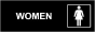 Women Restroom Sign