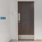 Directional Women Restroom Sign