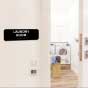 Laundry Room Sign with Braille