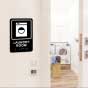 Laundry Room Sign with Braille