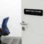 Meeting Room Sign with Braille