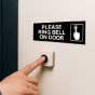Please Ring Bell on Door Sign