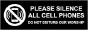 Please Silence All Cell Phones Sign