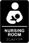 Nursing Room Sign with Braille