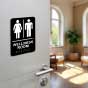 Wellness Room Sign with Braille