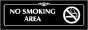 No Smoking Area Sign