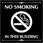 No Smoking In This Building Sign