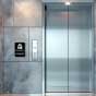 Bilingual Elevator Sign with Braille