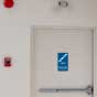 Bilingual Stairs Sign with Braille