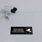 For Your Safety Monitored Surveillance Sign