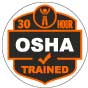 30 Hour Osha Trained Hard Hat Sticker