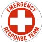 Emergency Response Team Hard Hat Sticker