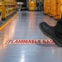 Flammable Gas Floor Sign