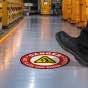 Danger Arc Flash And Shock Hazard Floor Label