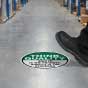Think Quality Safety Is The Priority Floor Sign 