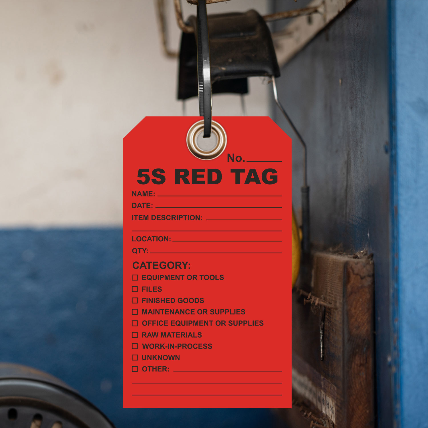 5S Red Tag