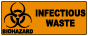 Infectious Waste Biohazard Label