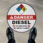 NFPA Diesel 1-2-0 Floor Sign