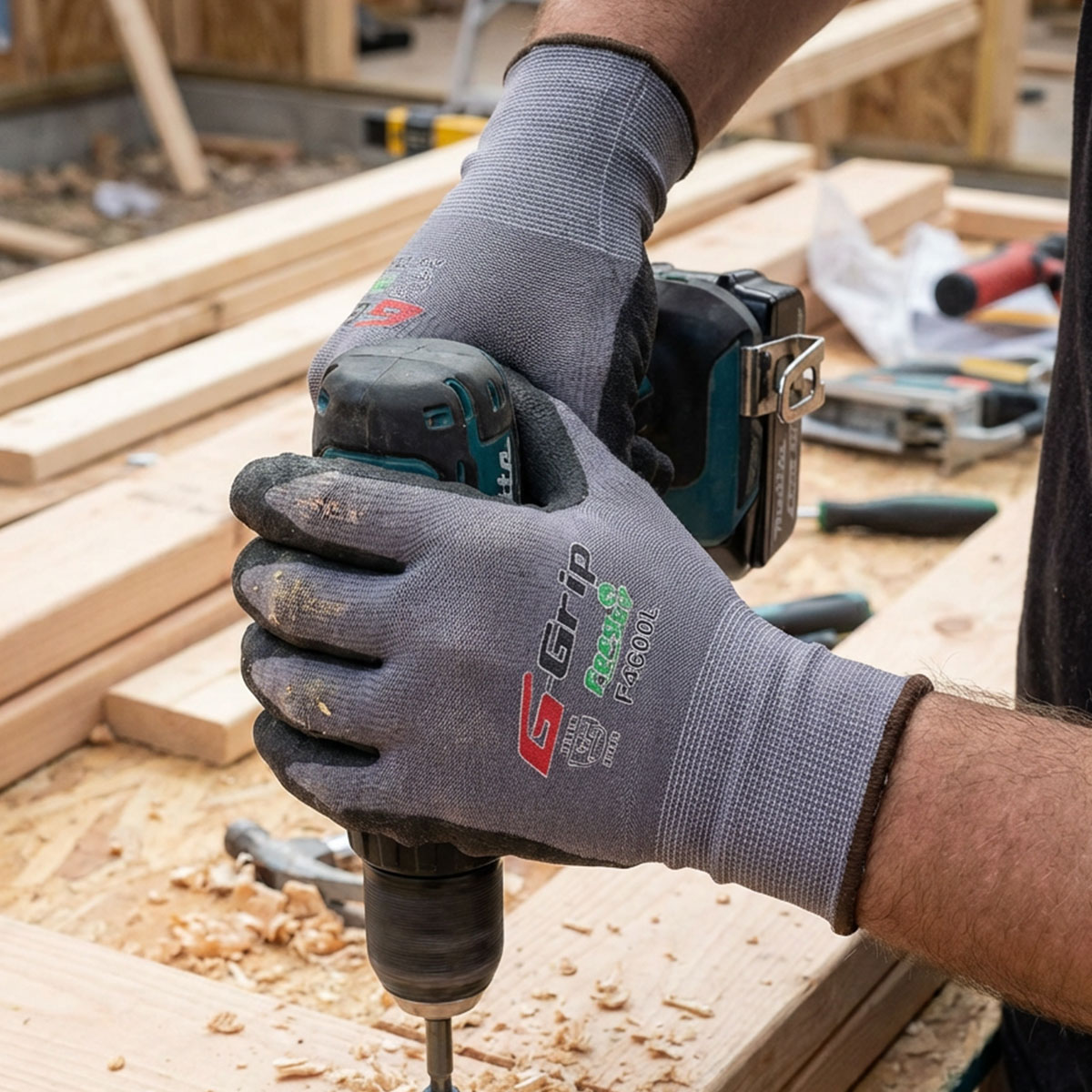 Microfoam Nitrile Coated Gloves