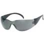 Gray Wrap Around Safety Glasses, Gray Lens- Economy 