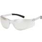 Frameless Safety Glasses, Clear Lens, Rubber Tip