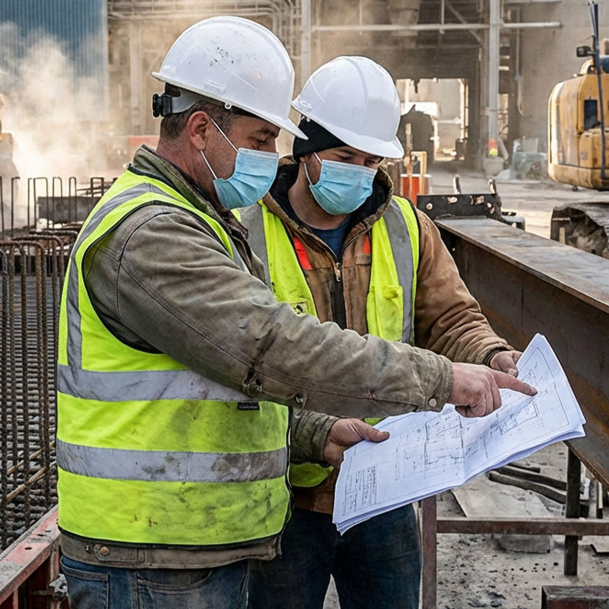 Disposable Dust Mask with Ear Loop