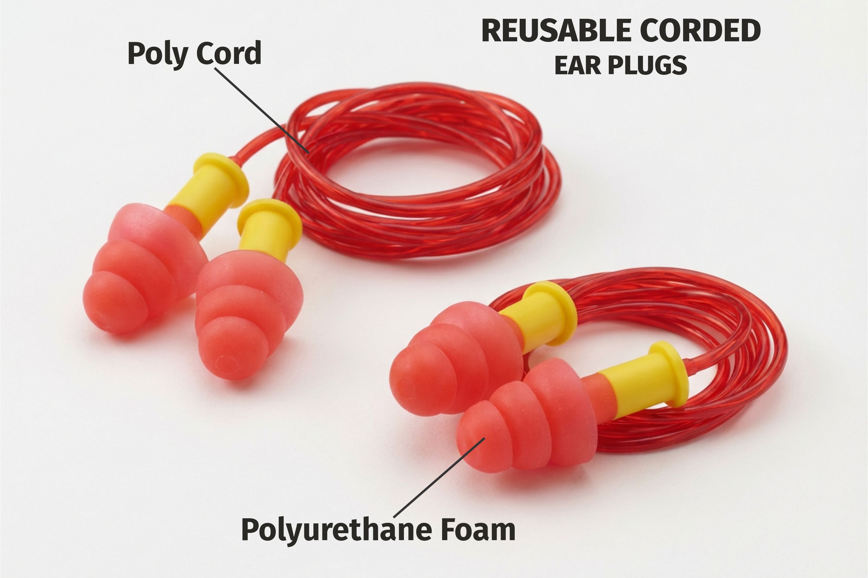 Reusable Corded Ear Plugs