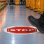 Stop Floor Sign