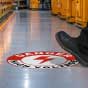 Danger High Voltage Floor Sign