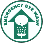 Emergency Eye Wash Floor Sign