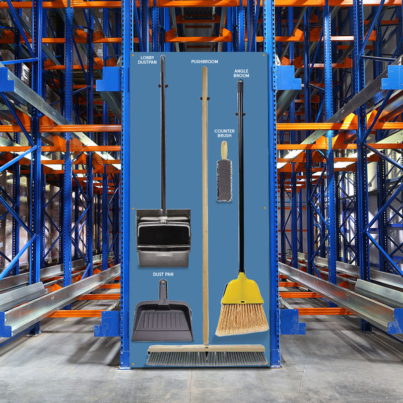 Clean and Sweep Tools 5S Dry Shadow Board Blue/Black