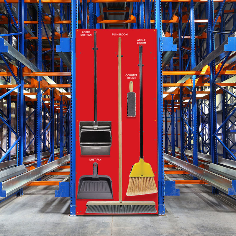 Clean and Sweep Tools 5S Dry Shadow Board Red/Black